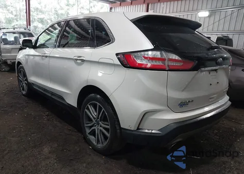 2019 Ford Edge Titanium from USA, damaged, VIN 2FMPK4K98KBB19083